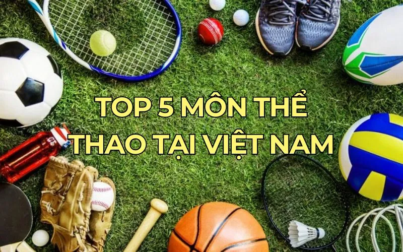 Top 5 Môn Thể Thao Tại Việt Nam Được Yêu Thích Nhất Hiện Nay